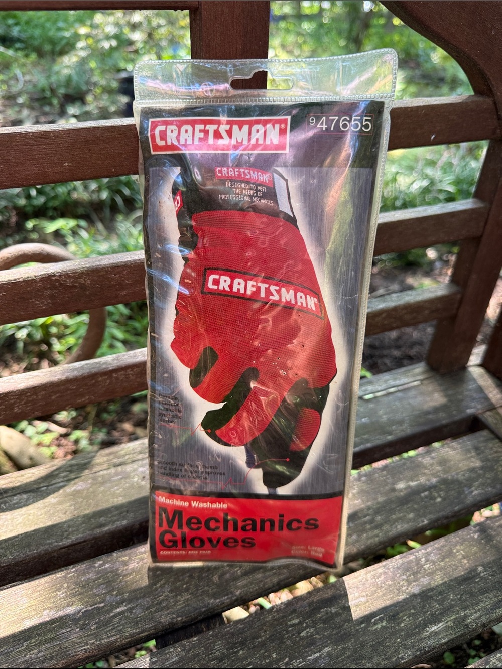 Craftsman Red and Black Mechanics Gloves